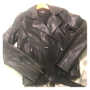 LuLu’s Vegan Leather Moto Jacket